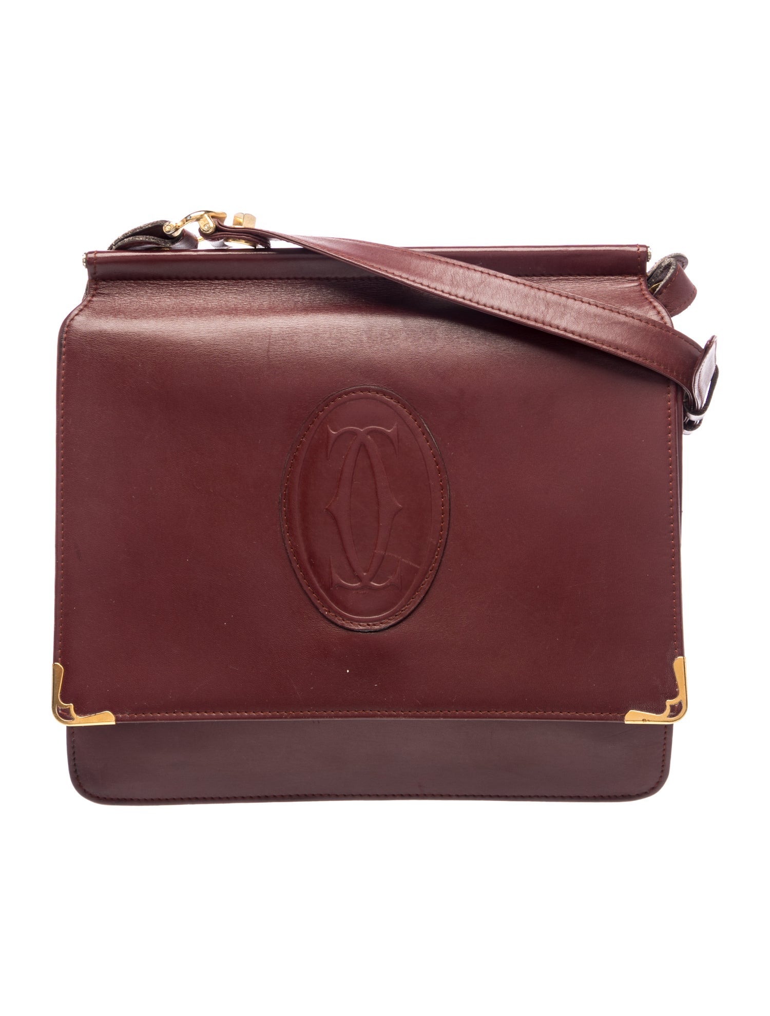 Cartier Leather Shoulder Bag