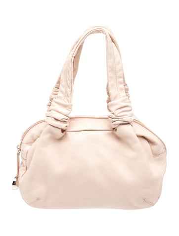 Leather Top Handle Bag