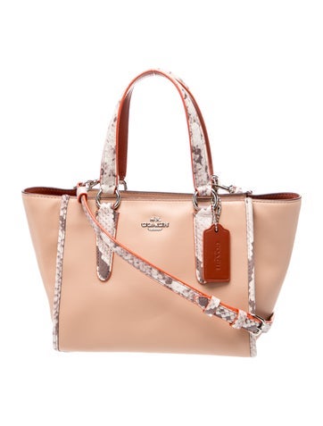 Leather Top Handle Bag