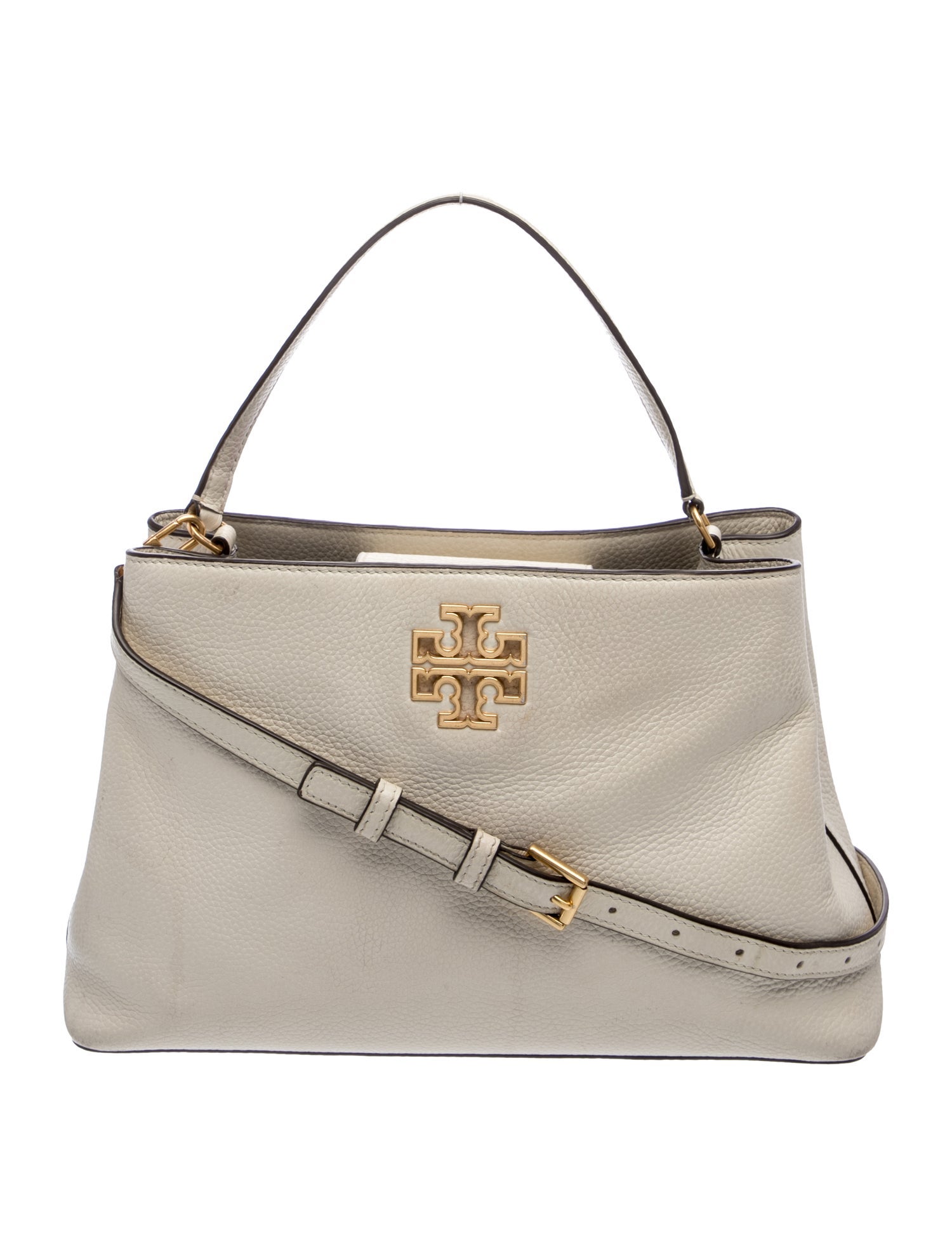 Leather Top Handle Bag