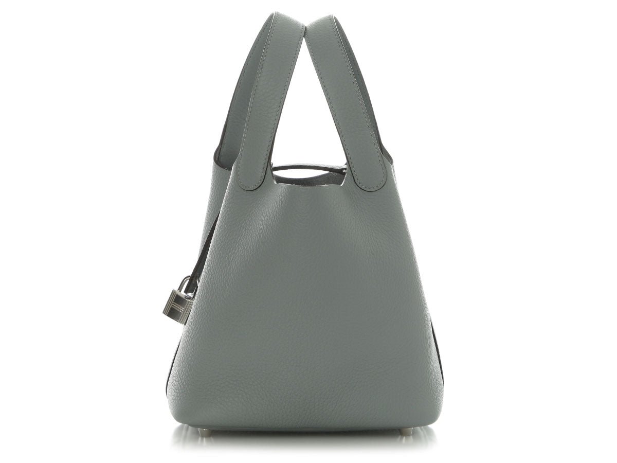 Hermes Hermès Gris Pantin Clémence Picotin Lock 18