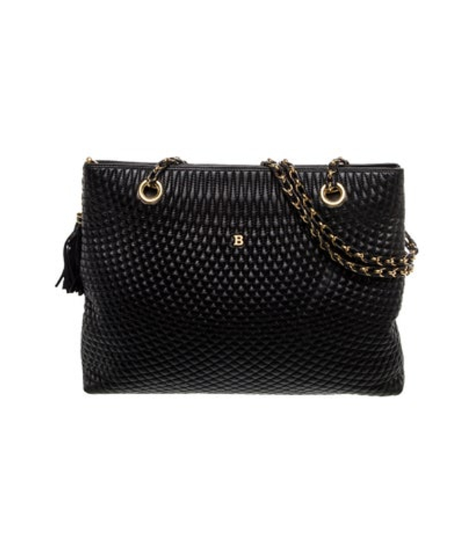 Bally Nylon Top Handle Bag