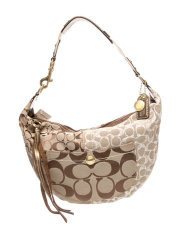 Coach Canvas Shoulder Bag