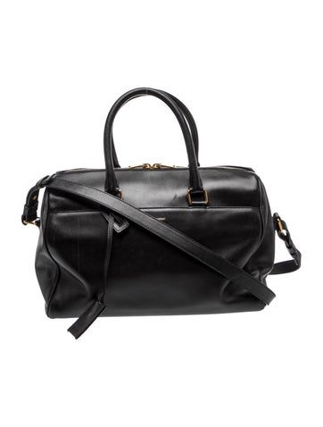 Leather Top Handle Bag