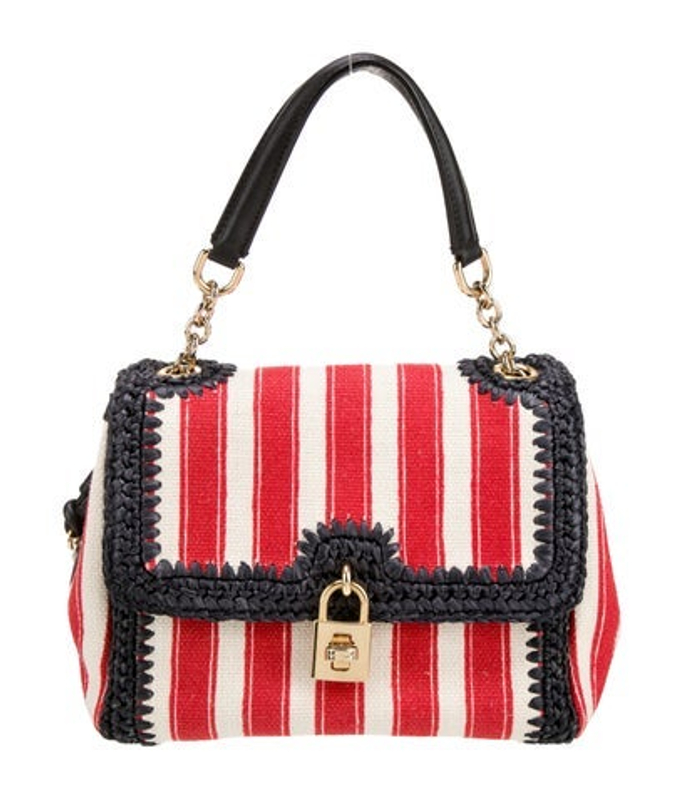 Dolce & Gabbana Gabbana Canvas Top Handle Bag