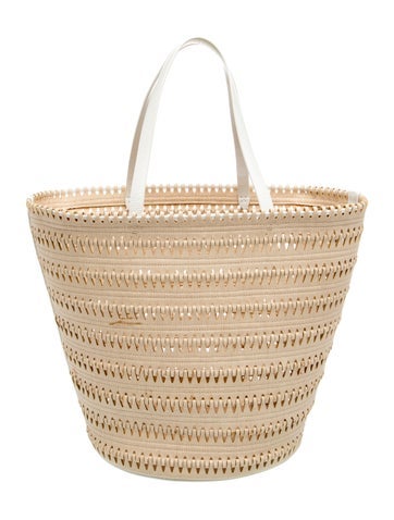 Alaia Straw Tote