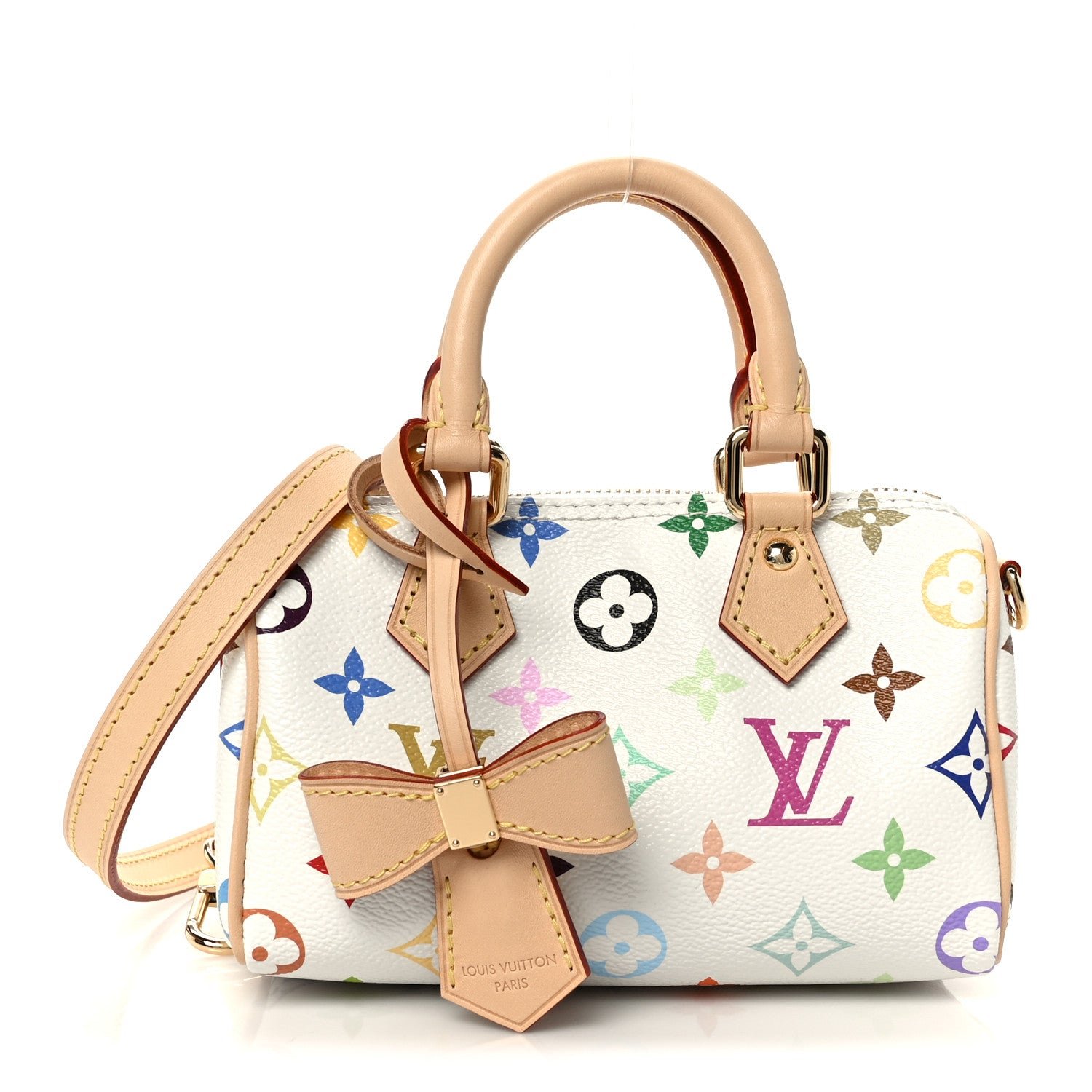 Louis Vuitton Louis Vuitton LV X TM Monogram Multicolor Nano Speedy White