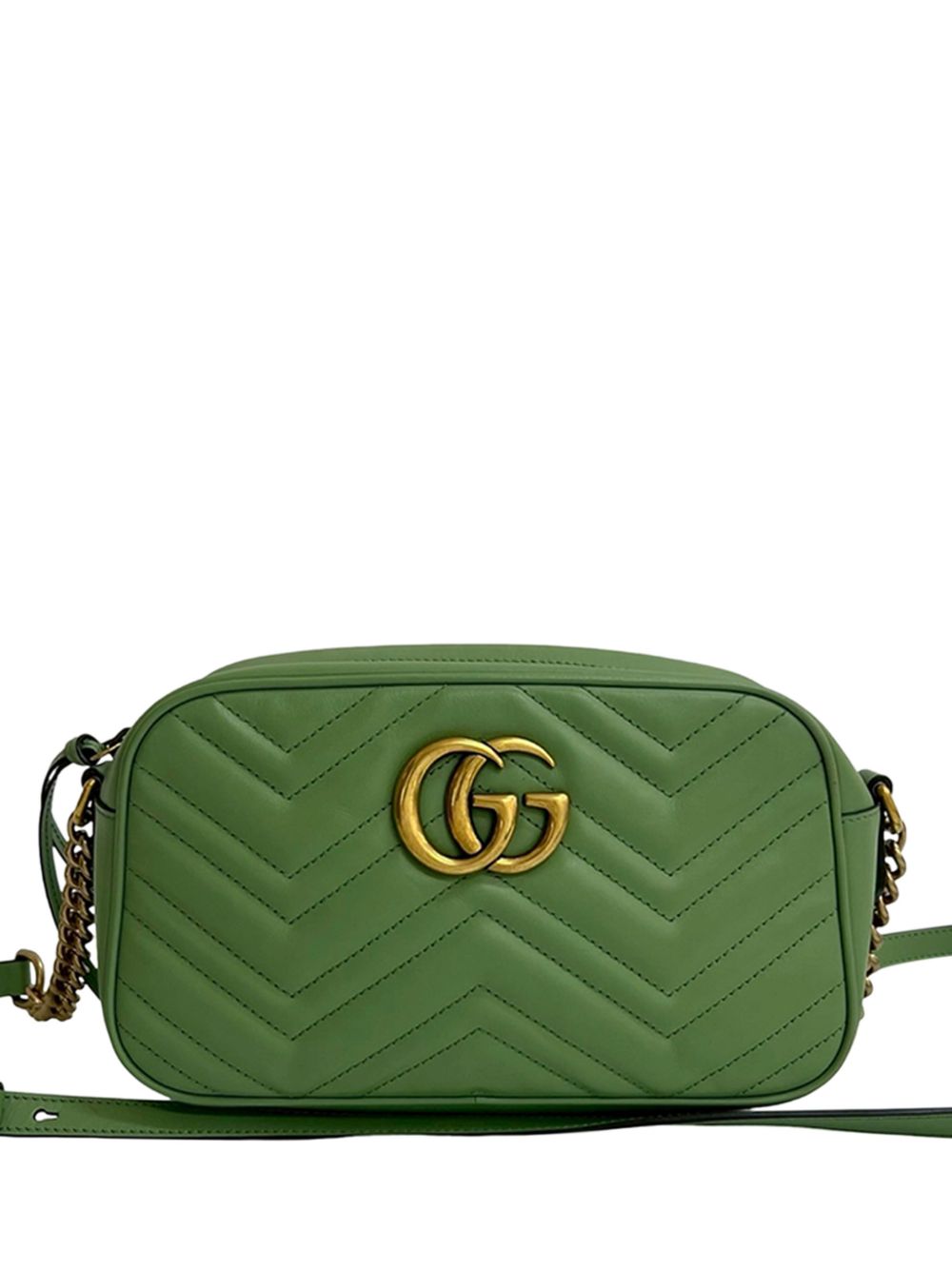 2016-2025 Small GG Marmont Matelasse Leather crossbody bag