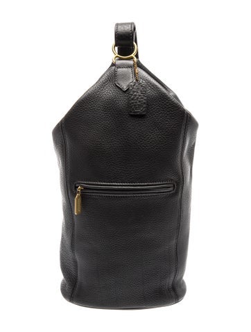 Coach Leather Shoulder Bag