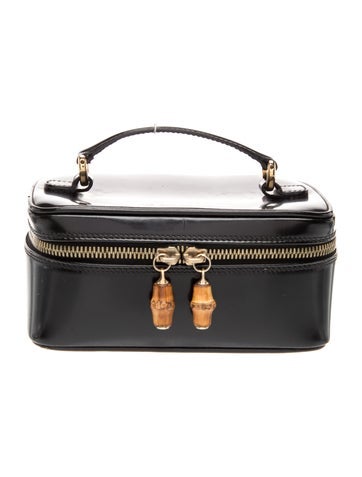 Bamboo Top Handle Bag Vintage