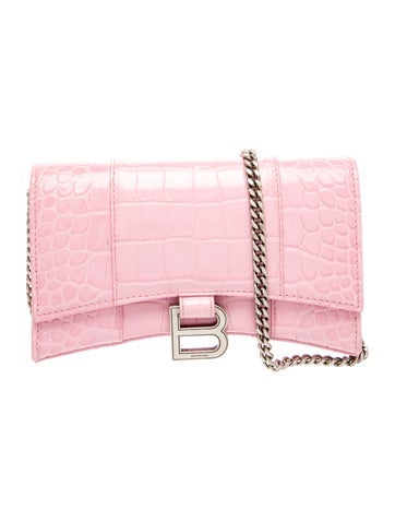 Embossed Leather Clutch