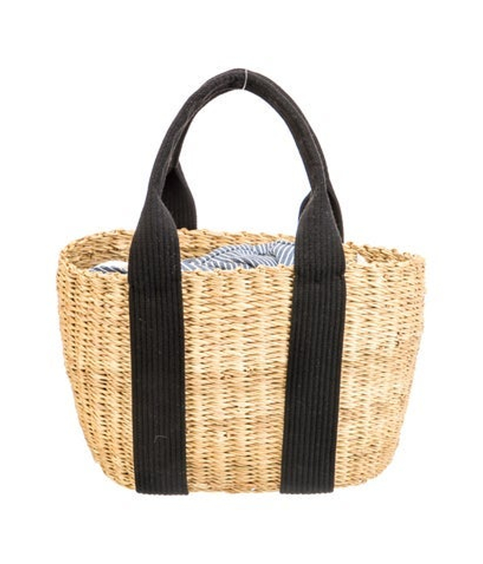 Muun Raffia Top Handle Bag