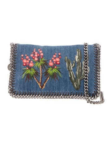 Stella McCartney Denim Clutch