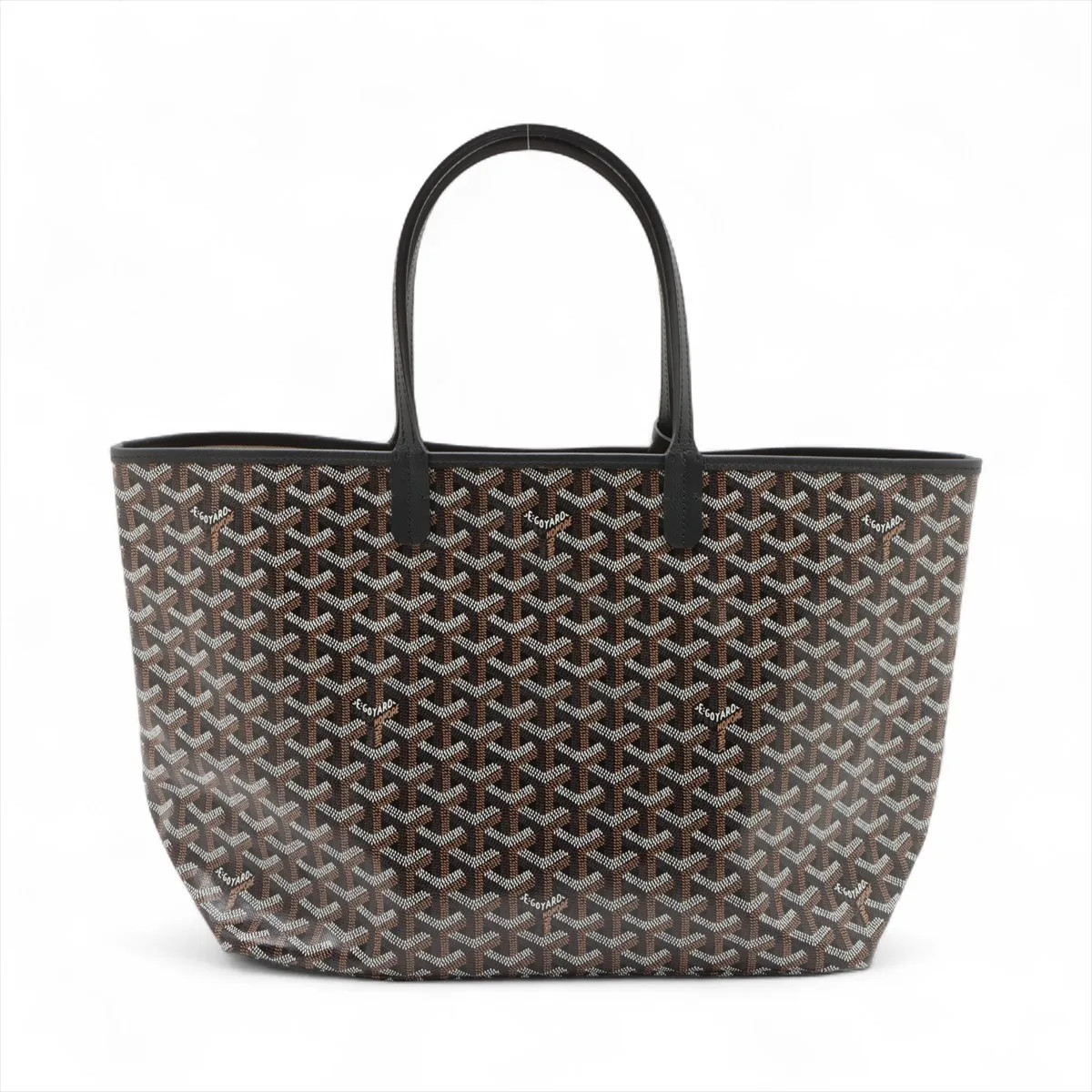 Goyard Saint Louis PM PVCx leather Tote bag Black