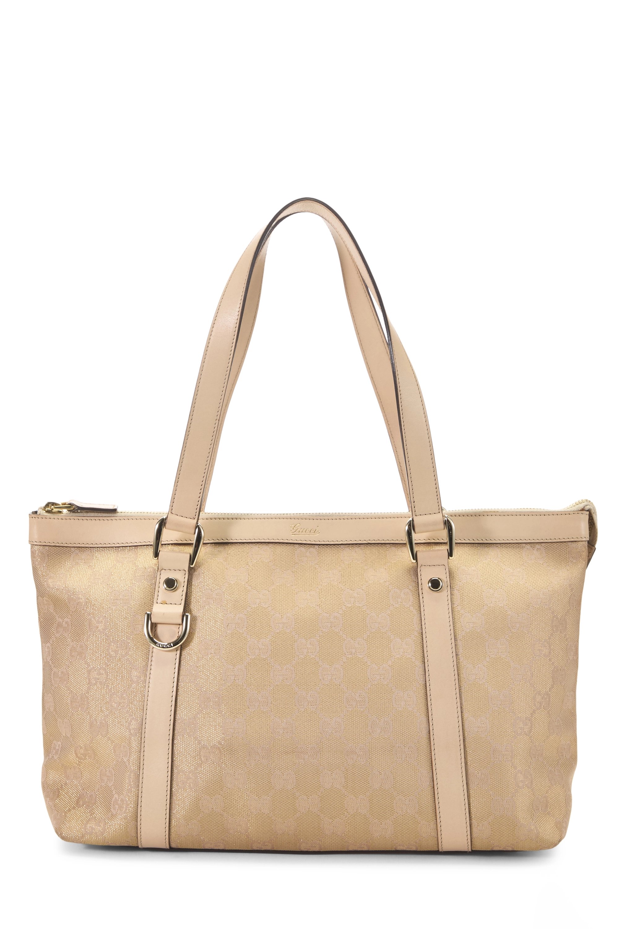 Pink GG Lurex Abbey Zip Tote