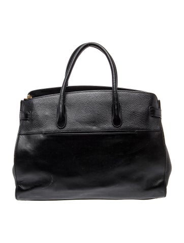 Cuyana Leather Top Handle Bag