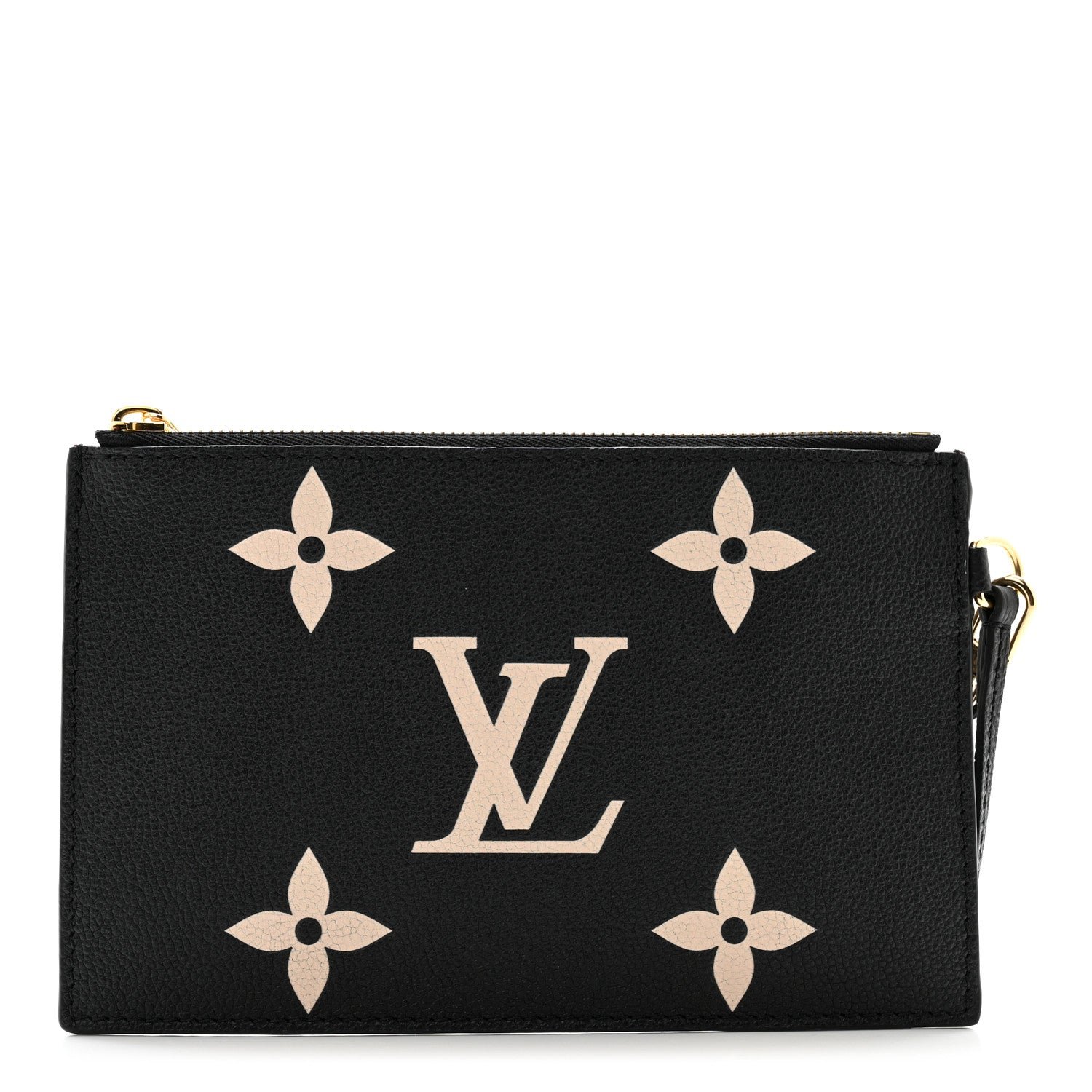 Louis Vuitton Empreinte Monogram Giant Neonoe MM Pochette Black Beige