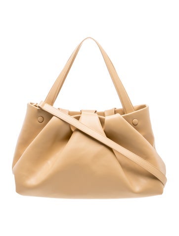 Leather Top Handle Bag