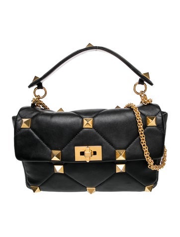 Rockstud Top Handle Bag