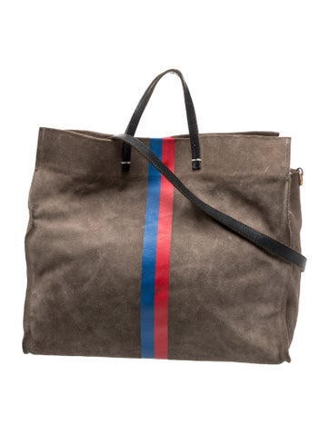 Suede Messenger Bag