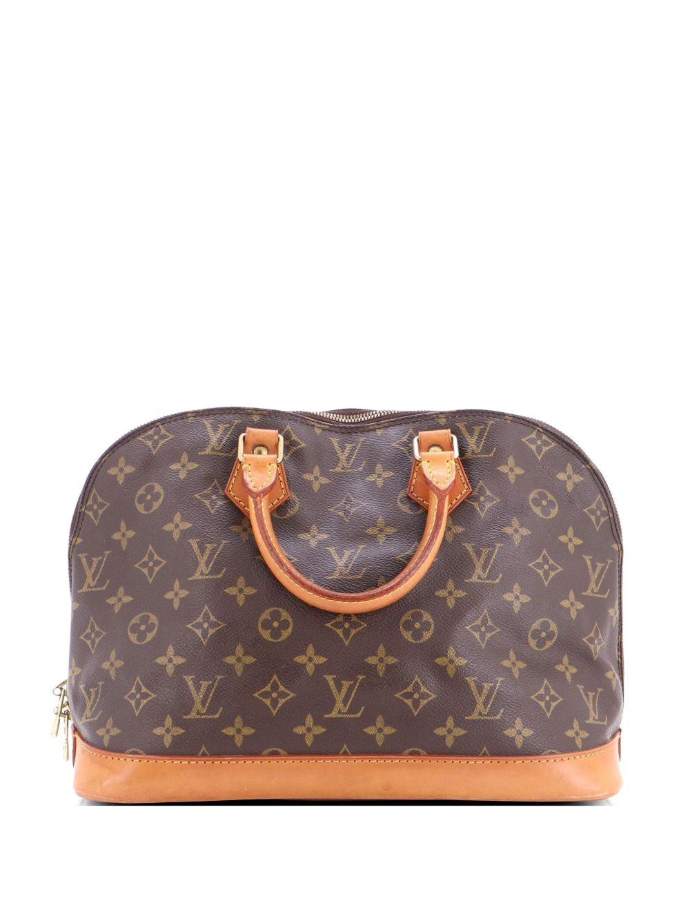 Alma Handbag Monogram Canvas MM satchel