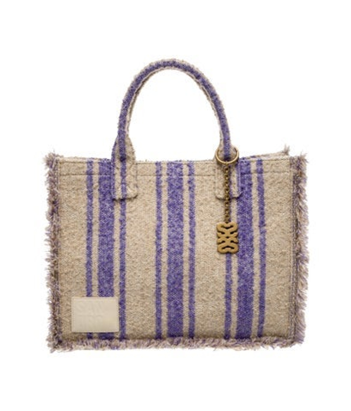 Sandro Canvas Top Handle Bag