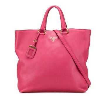 Calf Leather Vitello Daino Open Convertible Tote