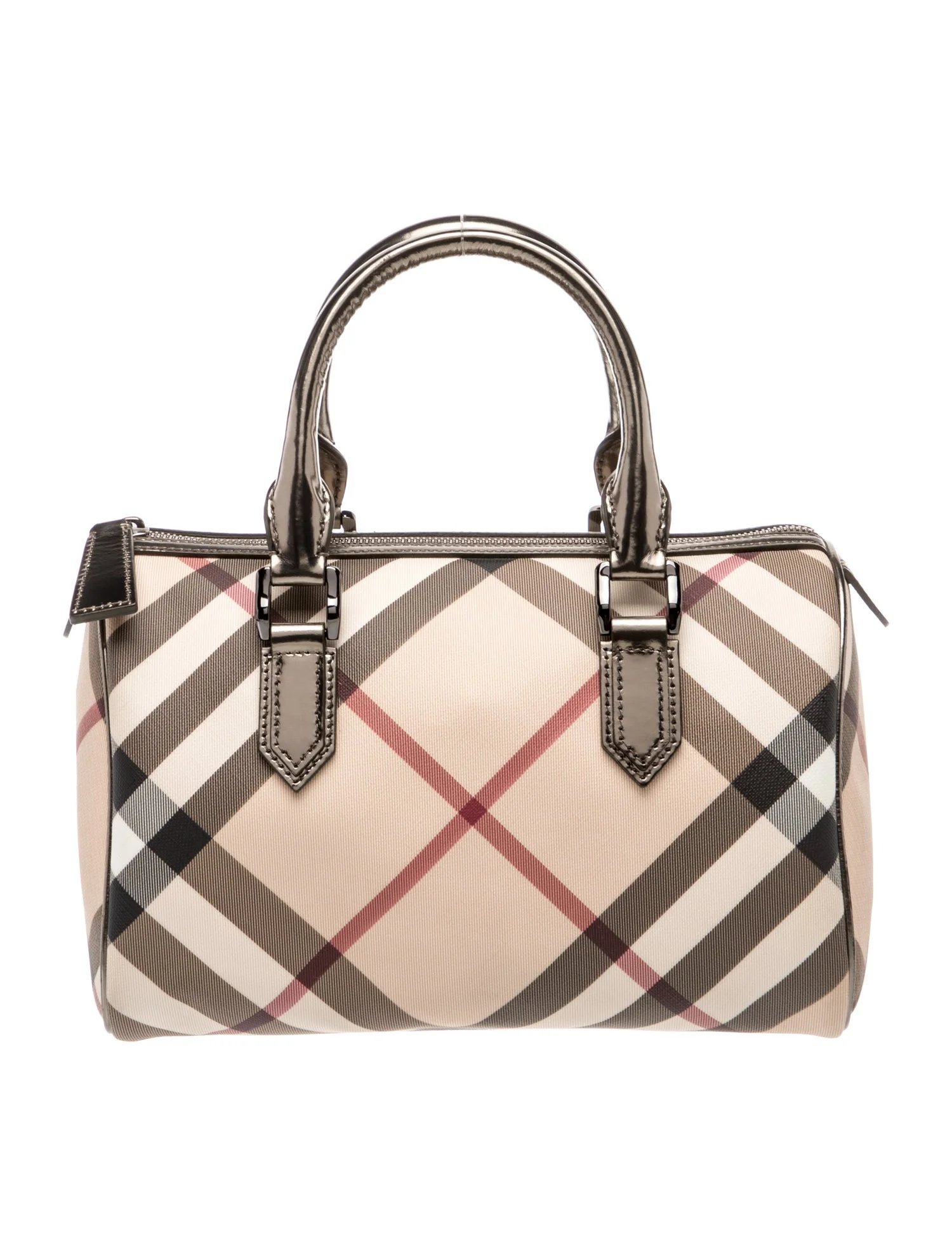 Nova Check Top Handle Bag
