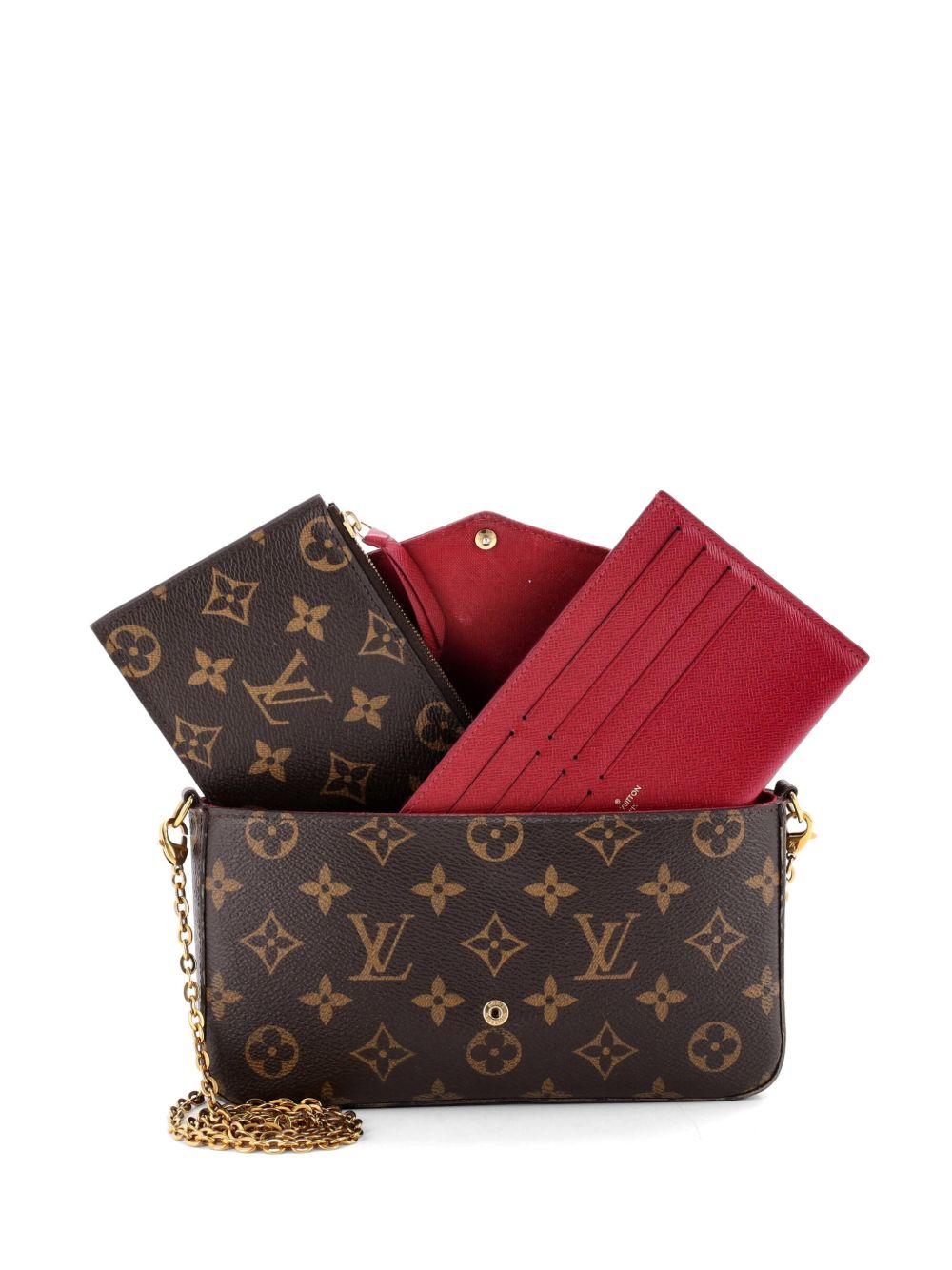 Felicie Pochette Monogram Canvas crossbody bag