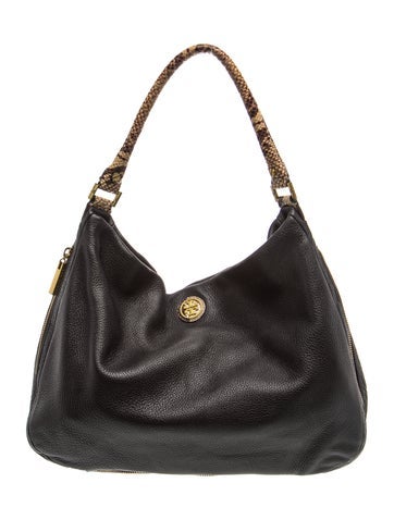 Leather Top Handle Bag