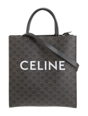 Celine Triomphe Vertical Cabas Small