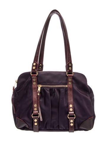 Nylon Top Handle Bag