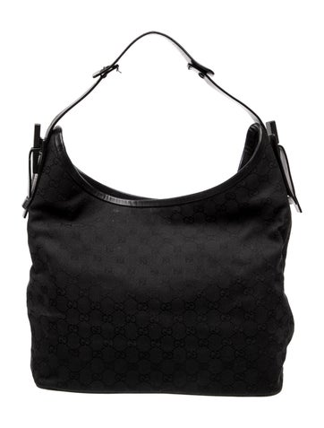 GG Canvas Shoulder Bag Vintage