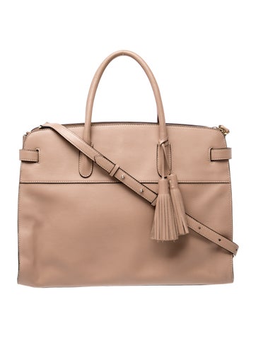 Cuyana Leather Top Handle Bag