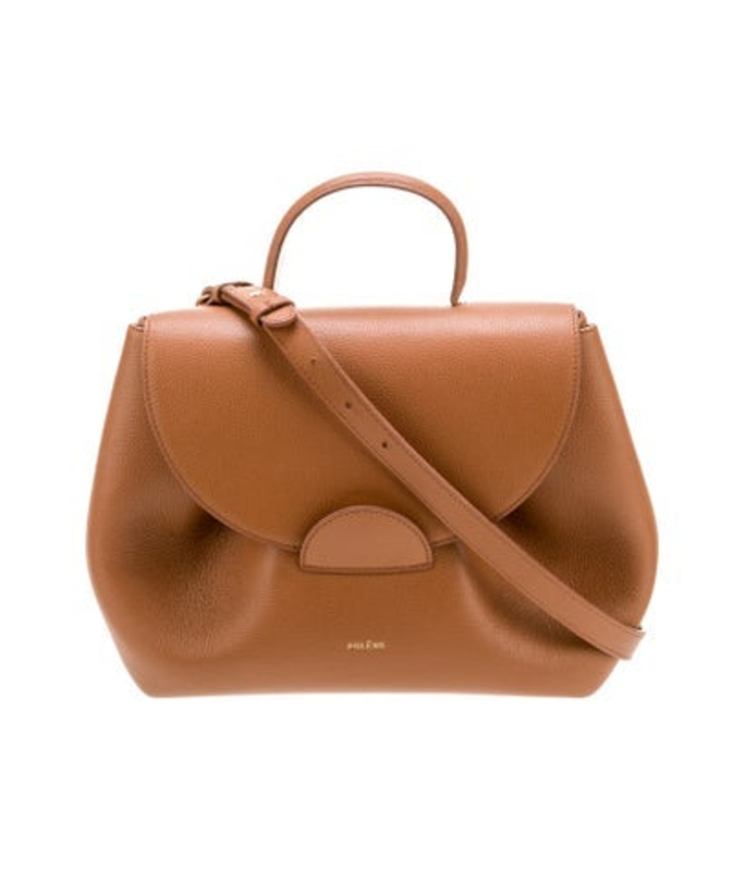 Polene Leather Shoulder Bag