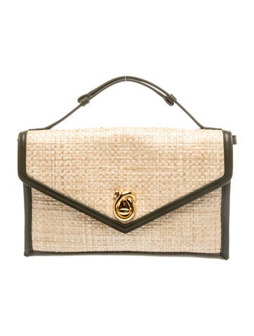 Straw Raffia Knot Lock Medium