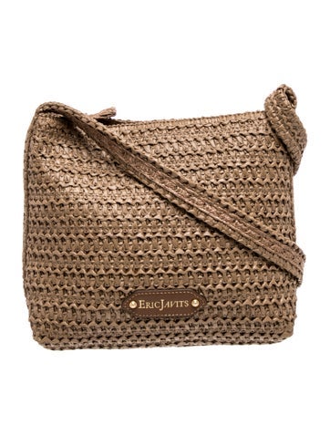 Raffia Crossbody Bag