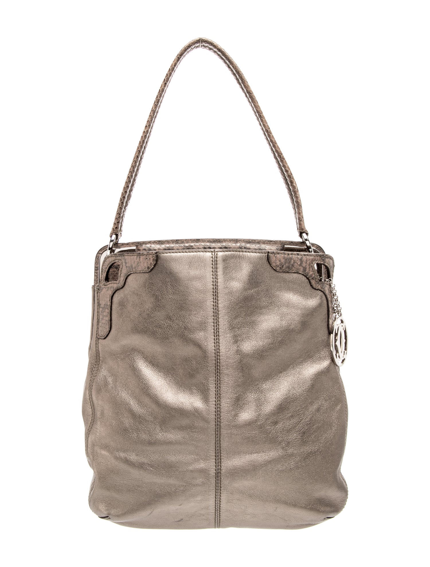 Cartier Leather Shoulder Bag