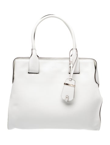 Leather Top Handle Bag