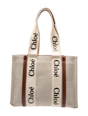 Chloe Canvas Woody Large
