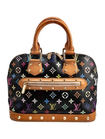 Multicolore Monogram Alma PM