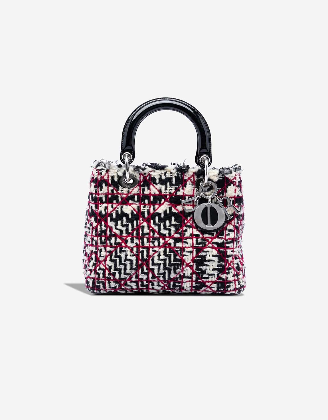 
		Lady Medium Tweed / Calf White / Black / Red    
