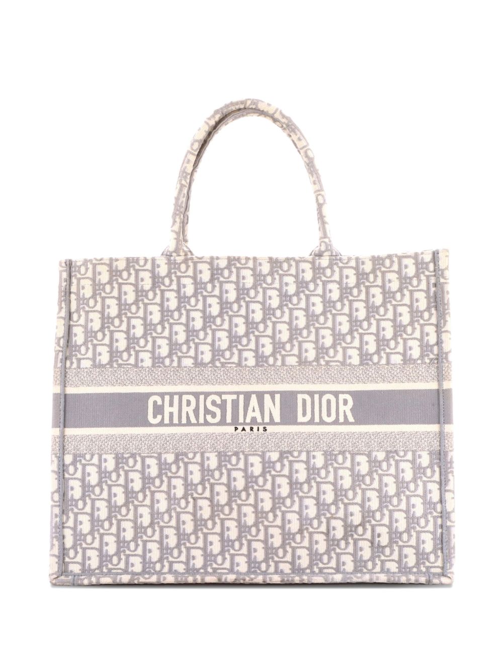 Book Oblique Canvas Large tote bag