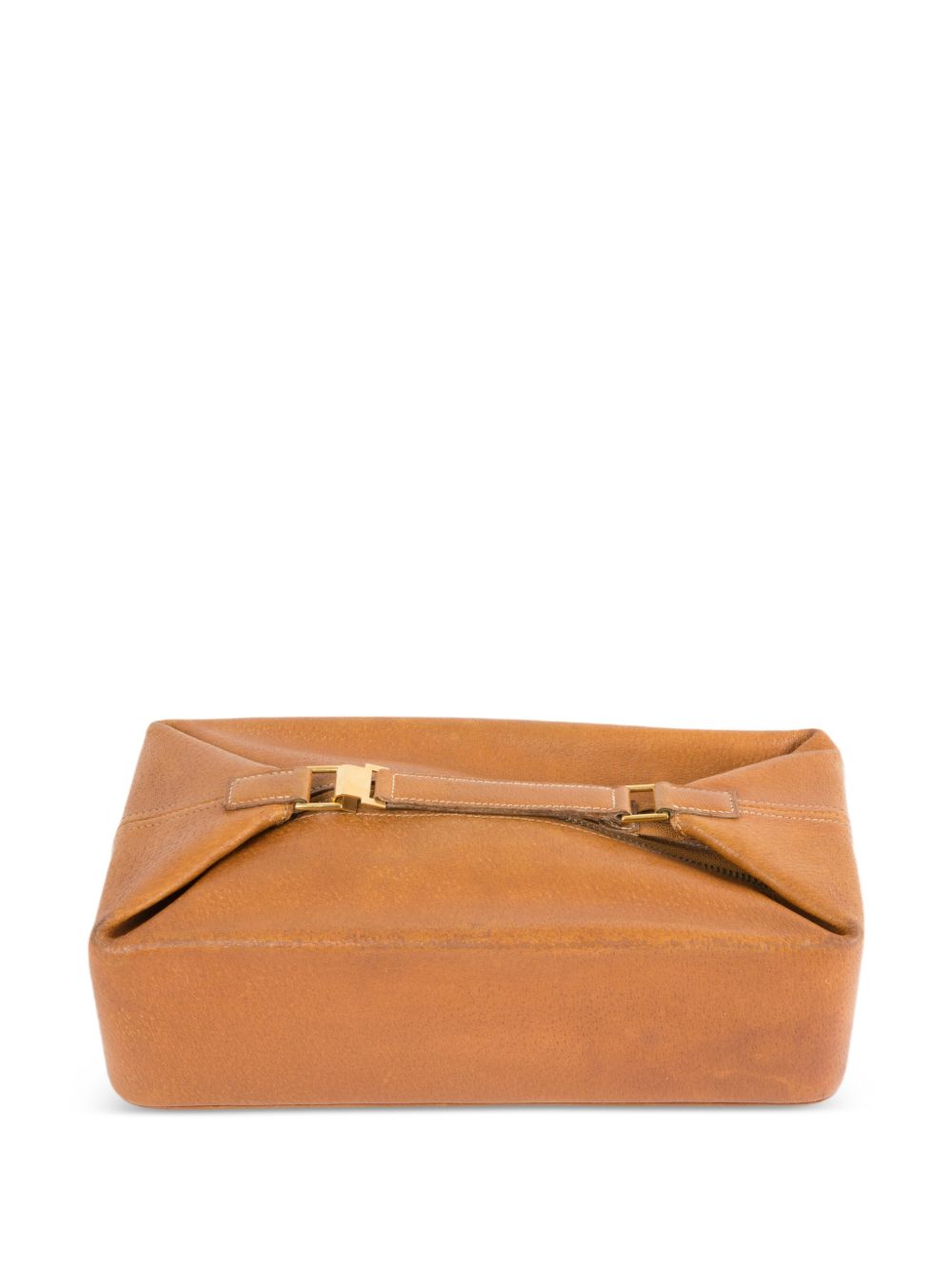 1990s Poche Cloche leather clutch bag