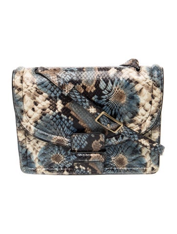 Snakeskin Shoulder Bag