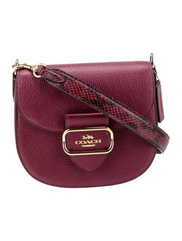 Coach Leather Shoulder Bag