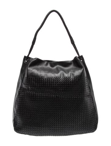 Intrecciato Shoulder Bag Large