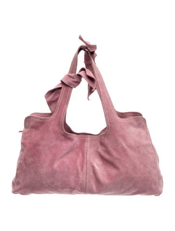 Suede Shoulder Bag Vintage