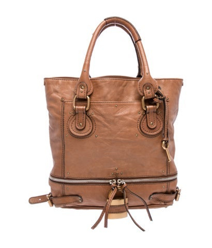 Chloe Leather Top Handle Bag