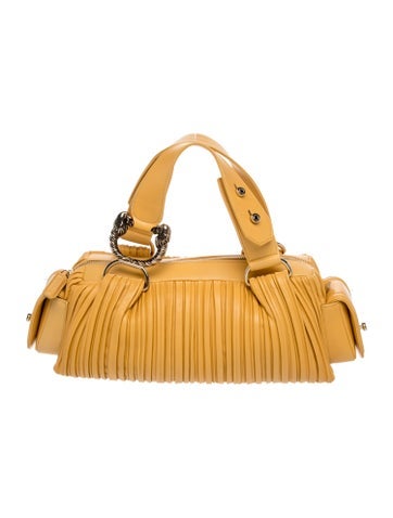 Leather Top Handle Bag